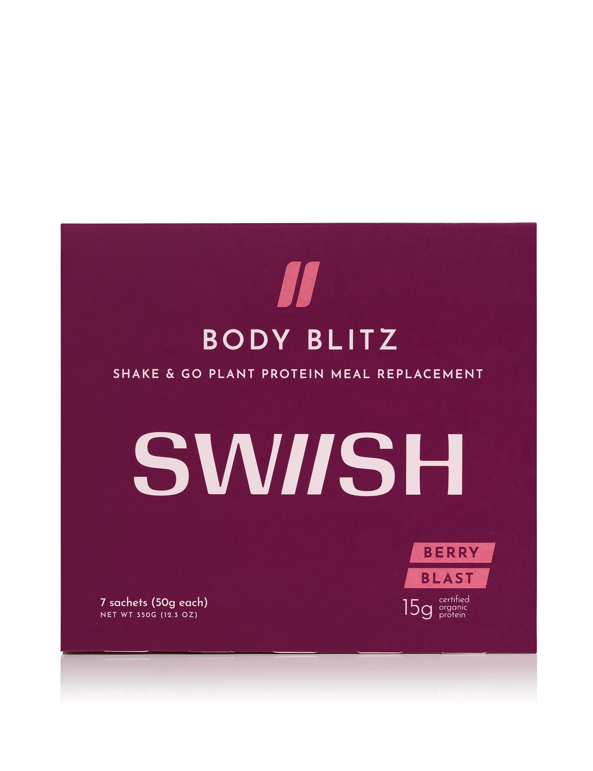 Body Blitz Meal Replacement — Berry Blast 7–Pack – SWIISH
