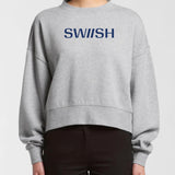 SWIISH Signature Oversized Crop Sweat