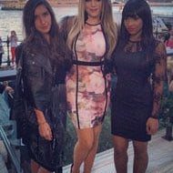 Khloe Kardashian hits Oz