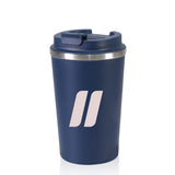 Insulated Coffee Tumbler – Navy + Bone