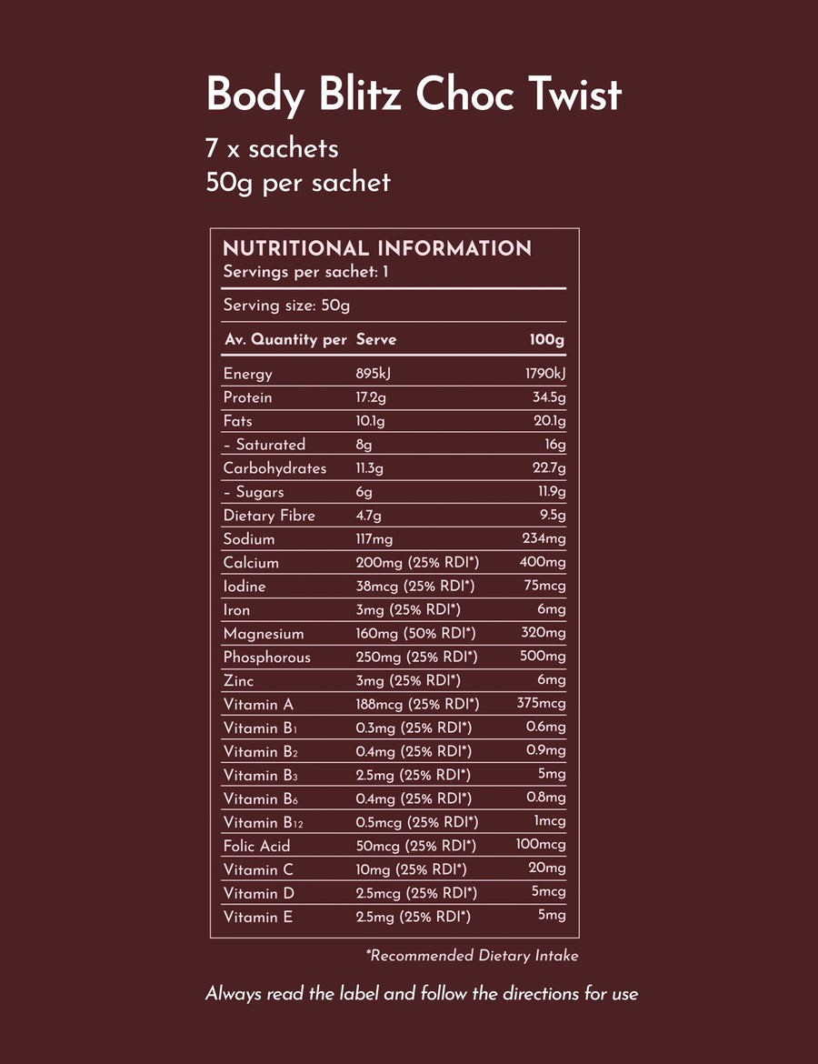 Metabolism Support Power Duo — Choc Twist