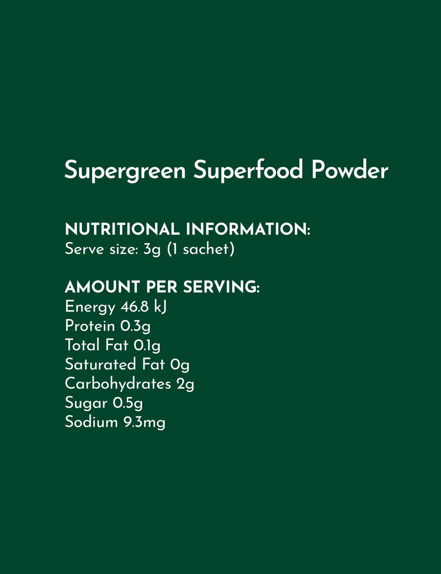 SUPERGREENS Sachets
