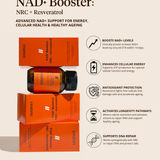 NAD+ Booster: NRC + Resveratrol