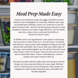 5 Day Meal Prep Reset E-Book