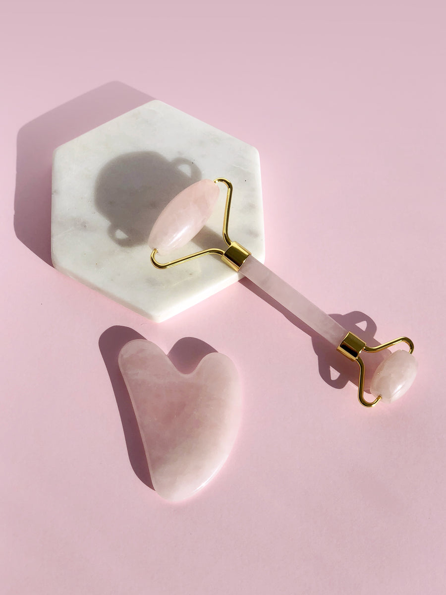 Rose Quartz Face Roller