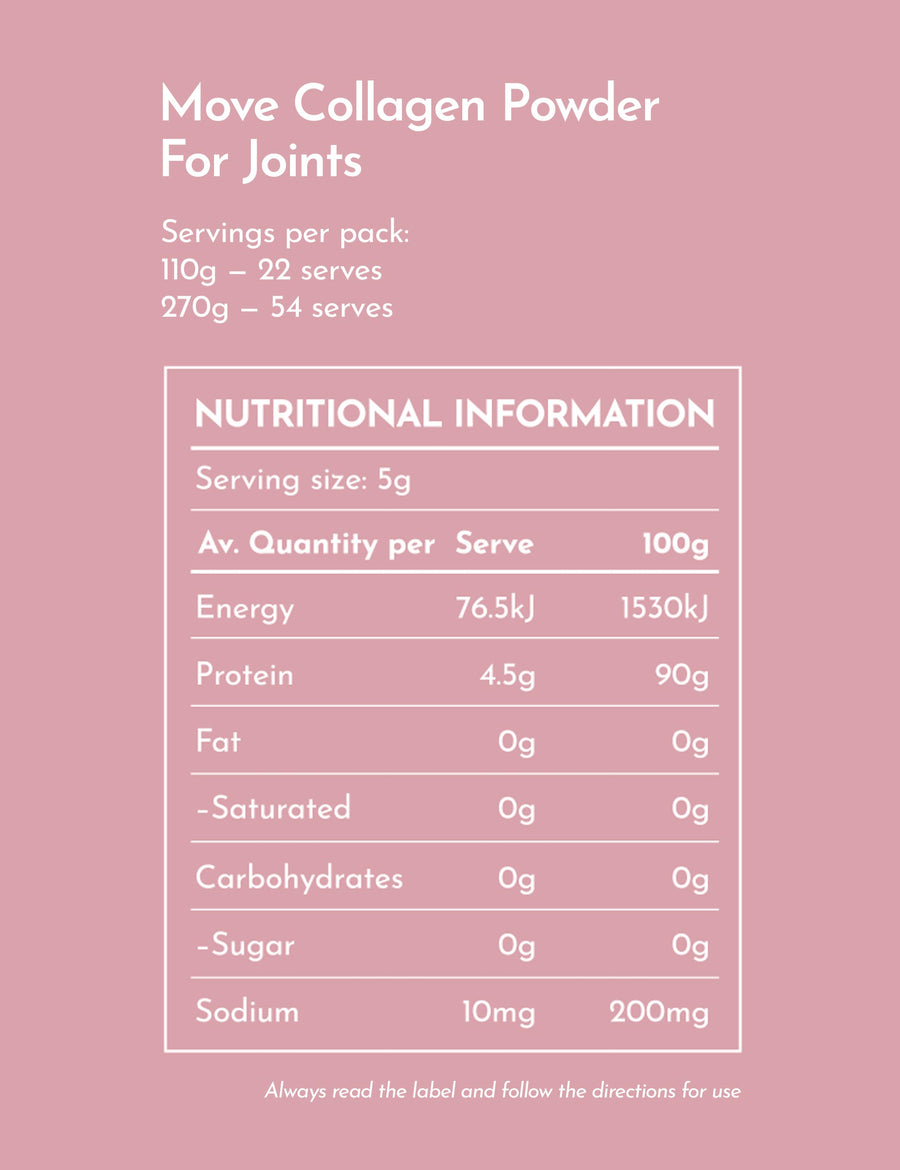 Move Collagen Powder For Joints