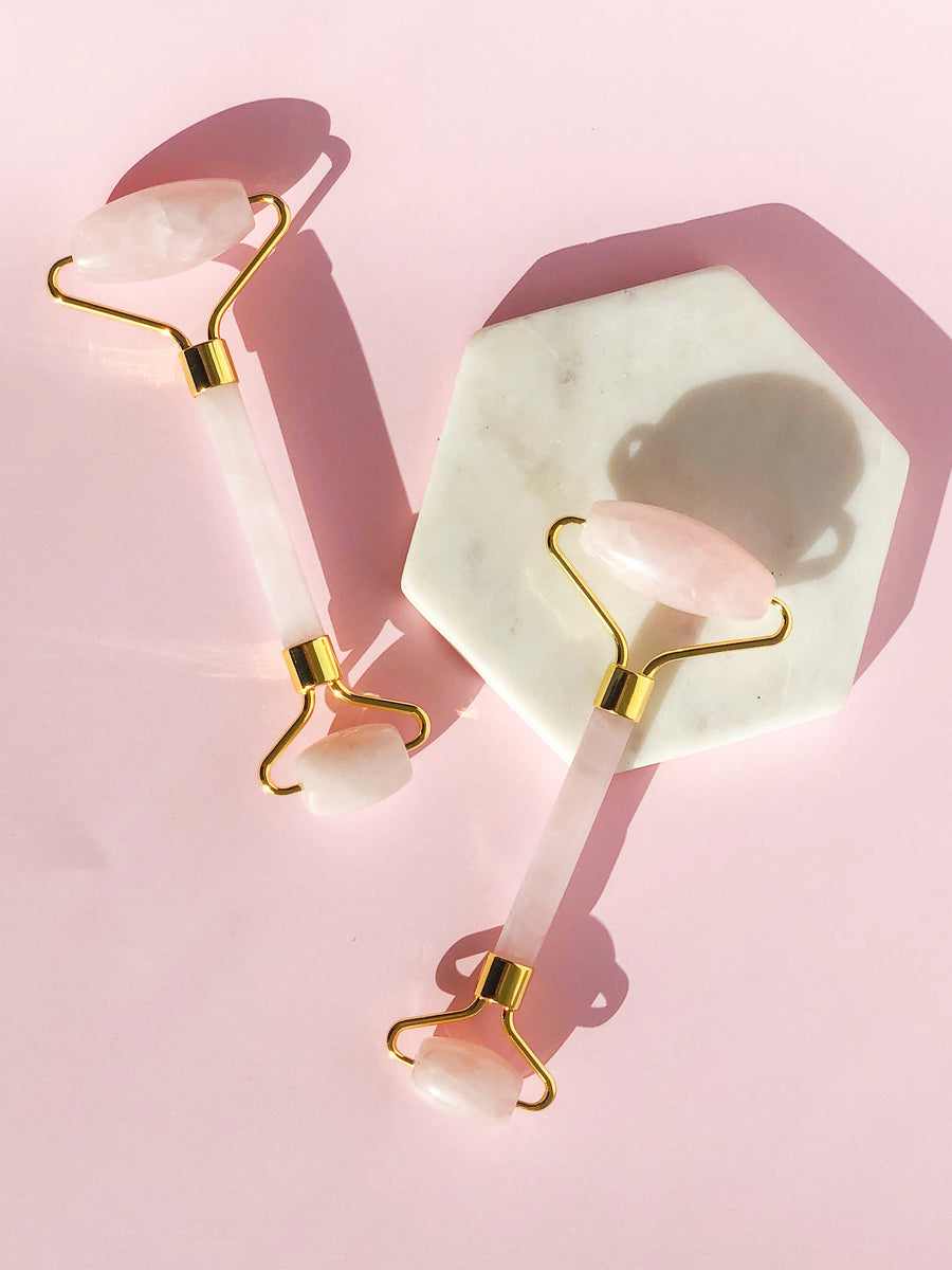 Rose Quartz Face Roller